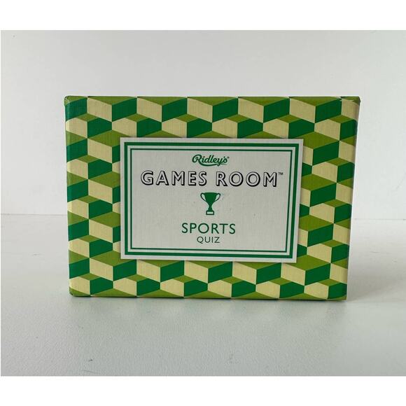 Game Room Sports Quiz Trivia Card Set, 2017, Ridley's - Picture 2 of 6